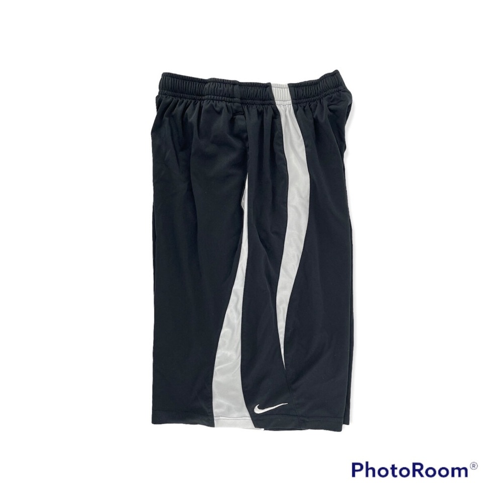 NIKE Basketball Athletic SHORTS black/ White Size Large